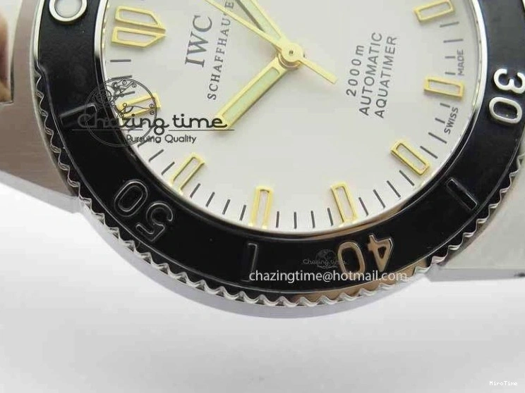 MIROTIME 0226 Aquatimer Automatic SS Noob Best Edition White Dial On SS Bracelet A Lightweight 7251